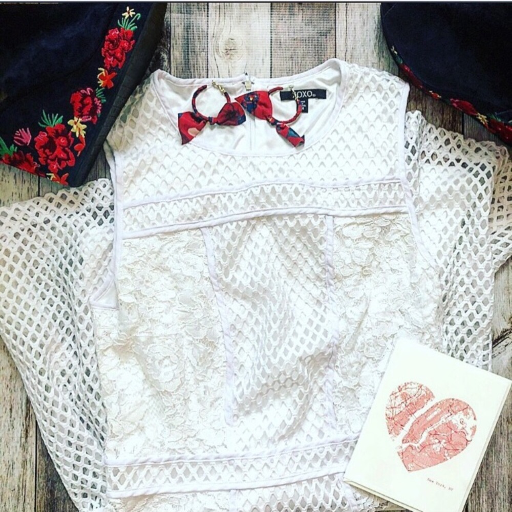 White Eyelet Dress
